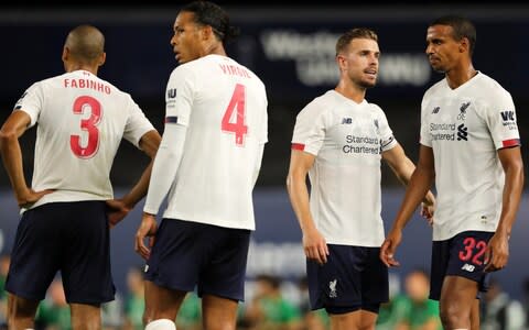 Klopp selected what, on paper at least, looked his strongest available starting XI - Credit: GETTY IMAGES