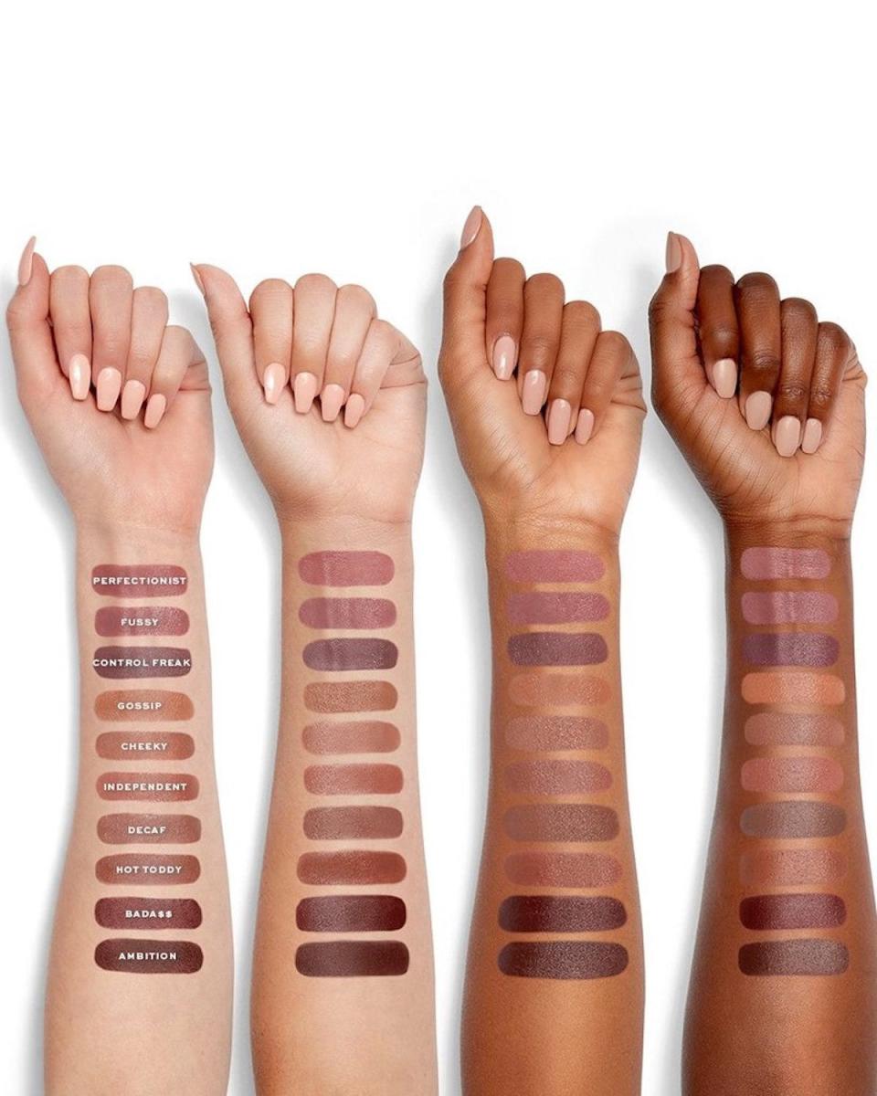 jaclyn hill swatches