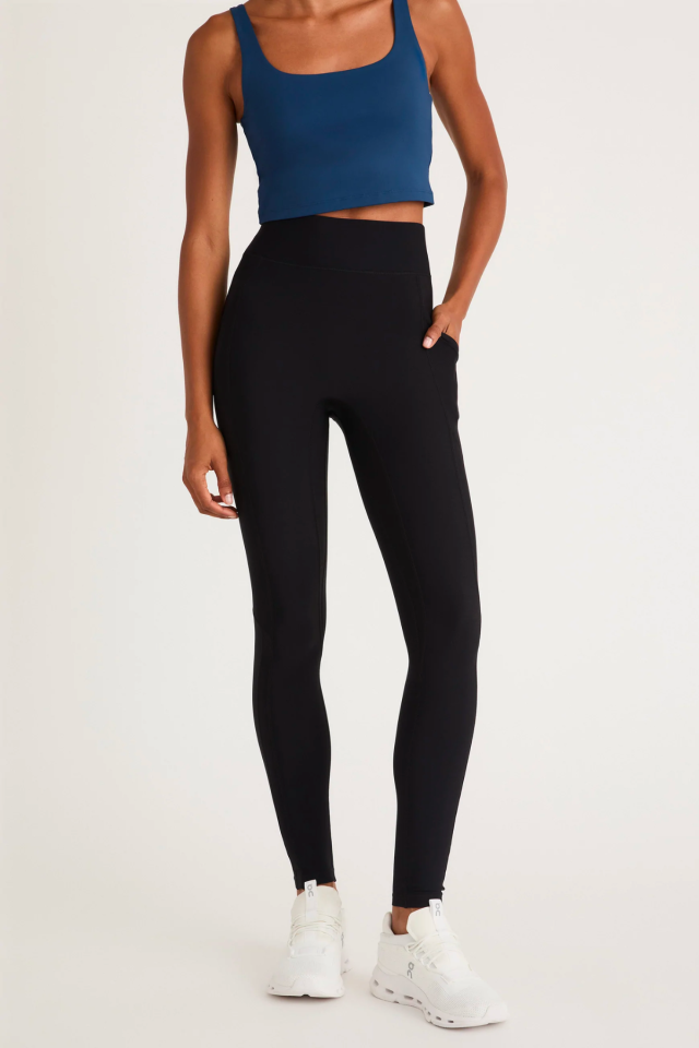 Ultra-Soft Seamless Fleece Lined Leggings in Black – The Sherpa