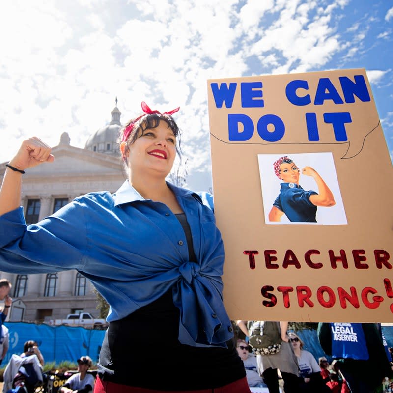 Educators scored some big wins after striking in the spring—raises, higher per-pupil spending, extra funding—but the fight isn’t over.