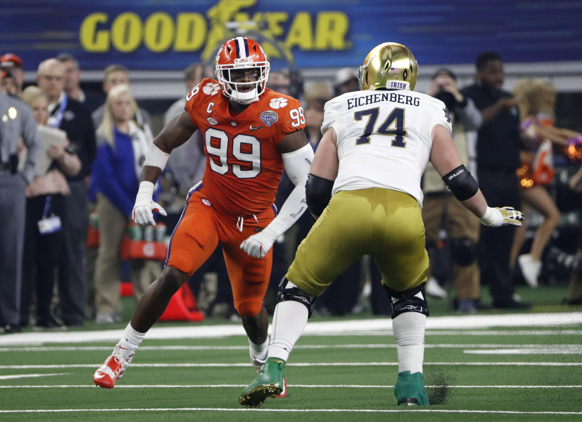 Round 1 - Pick 4: Clelin Ferrell, DE, Clemson (Oakland Raiders