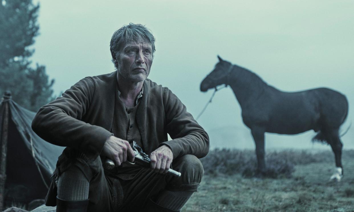 <span>‘Steely’: Mads Mikkelsen as a Danish war veteran in The Promised Land.</span><span>Photograph: Henrik Ohsten</span>