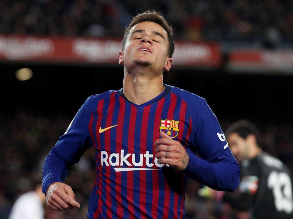 Philippe Coutinho coy on transfer away from Barcelona just 12 months after £142m move from Liverpool