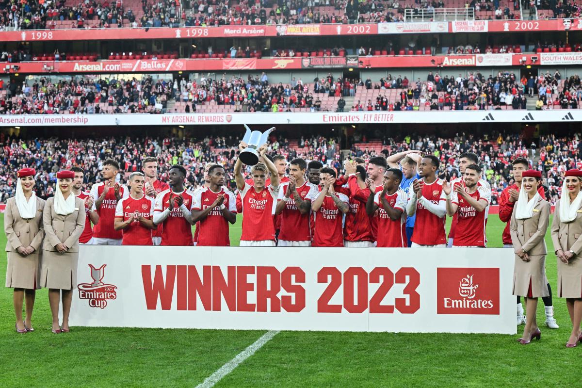 Arsenal Claims Victory in Emirates Cup with 12-Yard Shot Triumph over Monaco