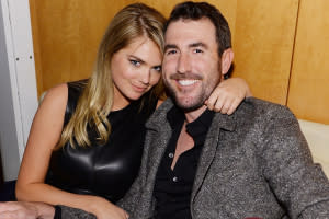 Kate Upton (left) and Justin Verlander