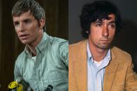 <p>Oscar-winning actor Eddie Redmayne takes on the part of Tom Hayden, another one of the trial's defendants. Hayden was an activist and writer, known for cofounding the Students for a Democratic Society (SDS). (And yes, he's also known for <a href="https://www.townandcountrymag.com/leisure/g32757042/jane-fonda-young/" rel="nofollow noopener" target="_blank" data-ylk="slk:his marriage to Jane Fonda;elm:context_link;itc:0;sec:content-canvas" class="link ">his marriage to Jane Fonda</a>.)</p>