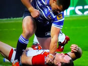 Wigan’s Ben Flower was banned for six months following a malicious double punch to the head of Lance Hohaia in the second minute of the Super League Grand Final.