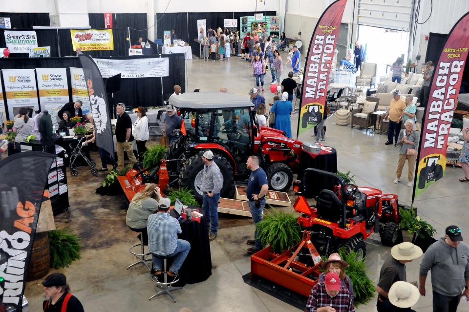 Vendors from Wooster to Pennsylvania and Indiana were part of the show, with over 140 vendors ranging from home improvement, nonprofits, food and plant life.