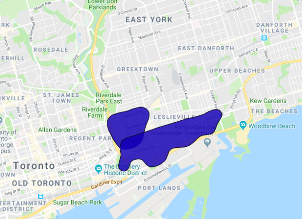 A squirrel is being blamed for an hours-long power outage in Toronto's east end