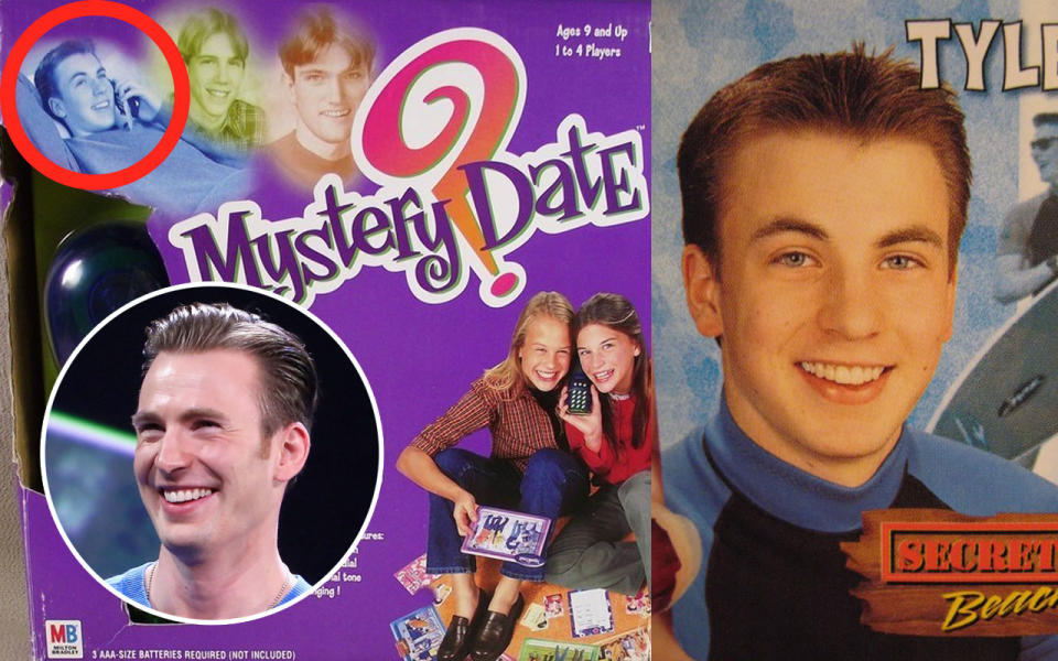 Chris Evans – Mystery Date board game