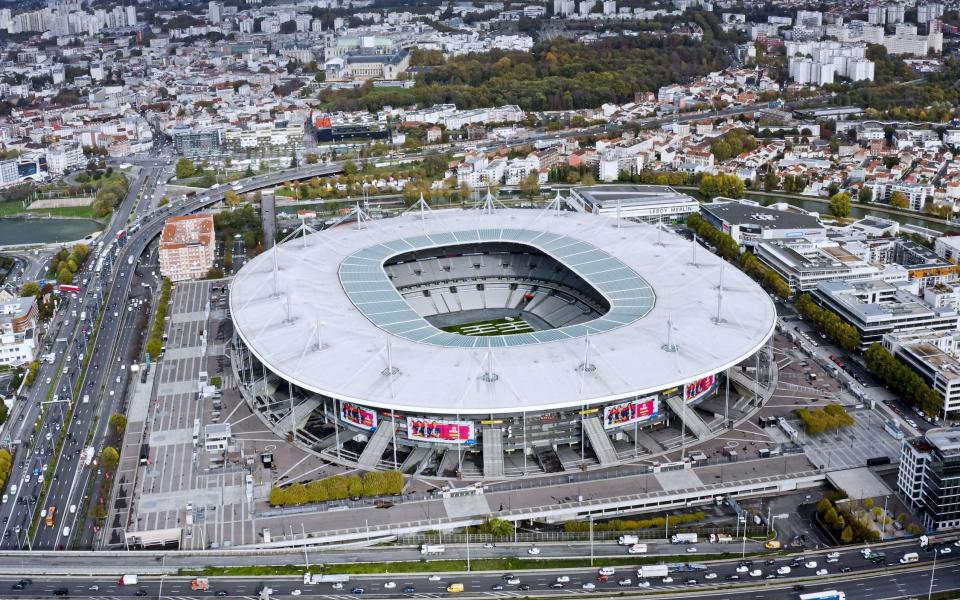 The 80,000 capacity Stade de France will be the arena for athletics events