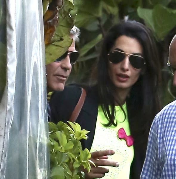 George Clooney to marry Amal Alamuddin at Downton Abbey?