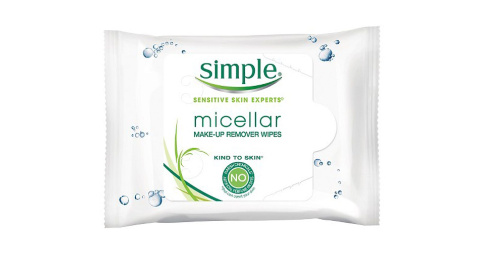 Simple Micellar Make-Up Remover Wipes