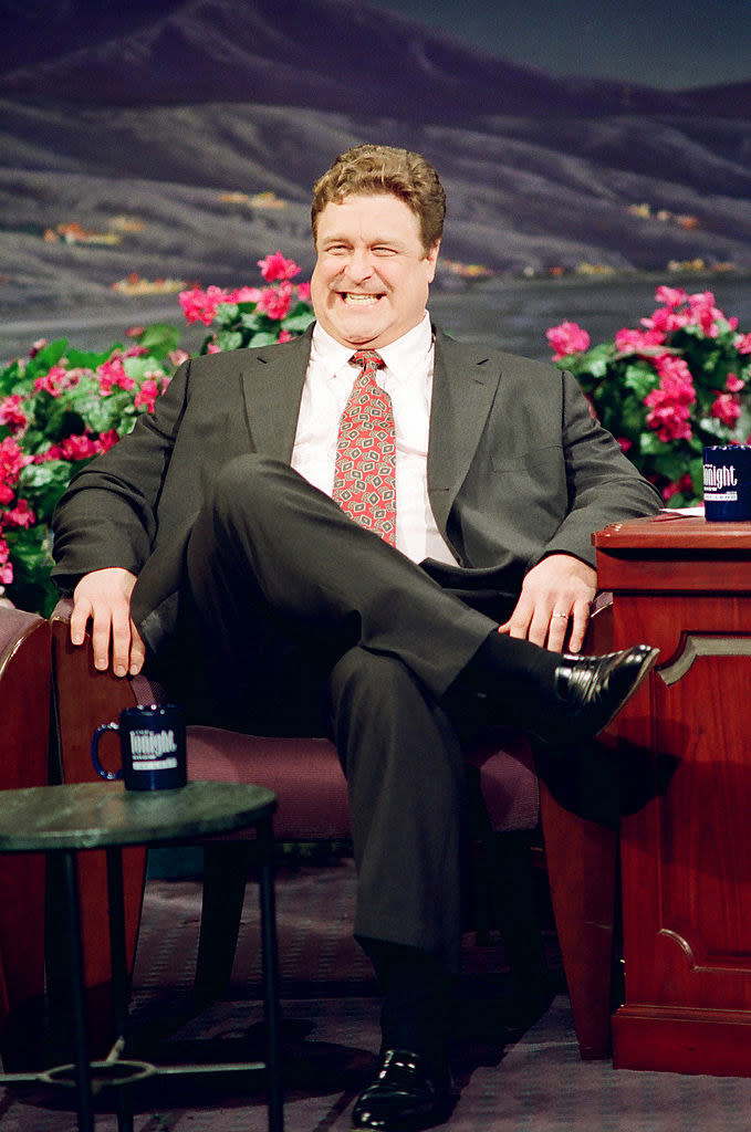 John Goodman on a talk show