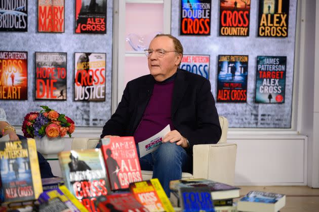 Author James Patterson urged fans to reach out to Florida Gov. Ron DeSantis after finding his young adult series, 
