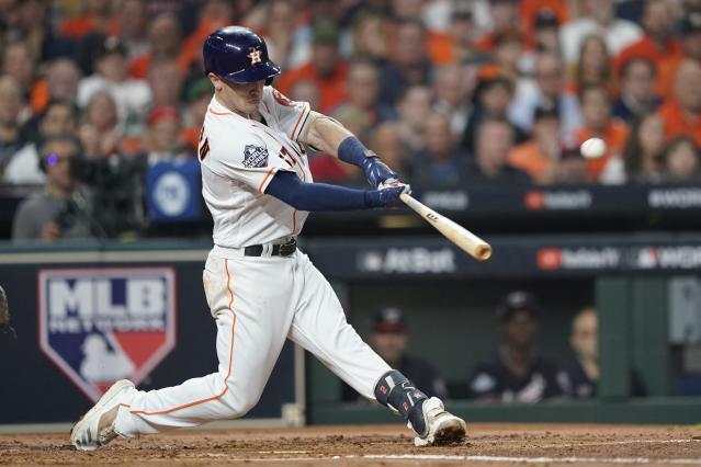 The Latest: Nats dominate Astros, take 2-0 World Series lead