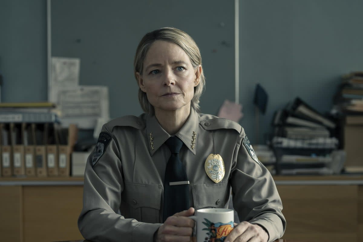 New detective: Jodie Foster in the series finale of ‘Night Country' (HBO)