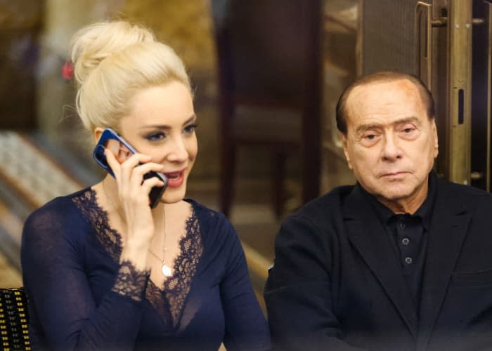 Silvio Berlusconi y su novia Marta Fascina