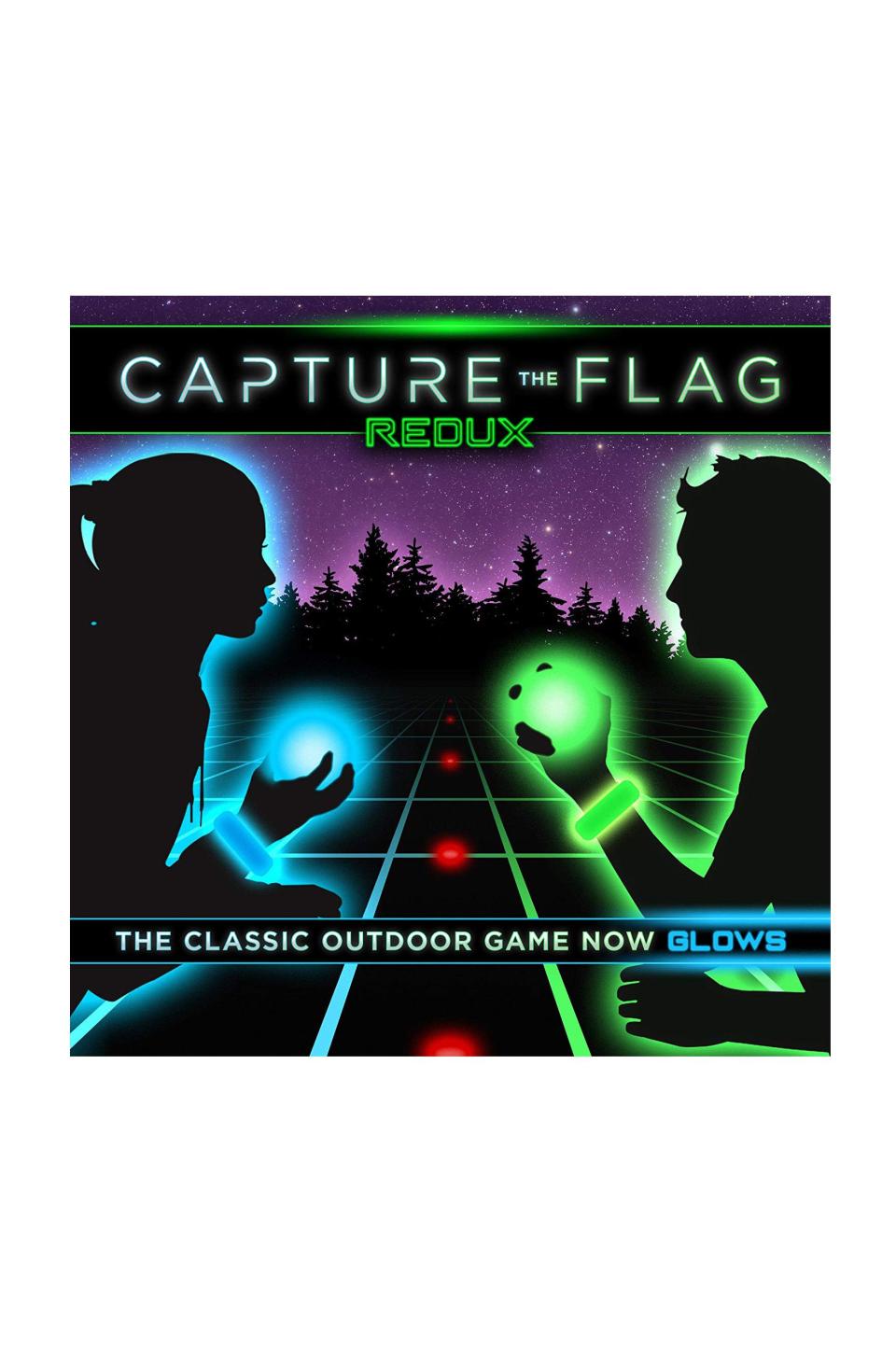 <p><strong>Capture the Flag REDUX</strong></p><p>amazon.com</p><p><a rel="nofollow noopener" href="http://www.amazon.com/dp/B00XK9C4H0/" target="_blank" data-ylk="slk:Shop Now;elm:context_link;itc:0;sec:content-canvas" class="link ">Shop Now</a></p><p>The throwback game just got a major upgrade, so your house is going to be the new hangout on the weekends.</p>