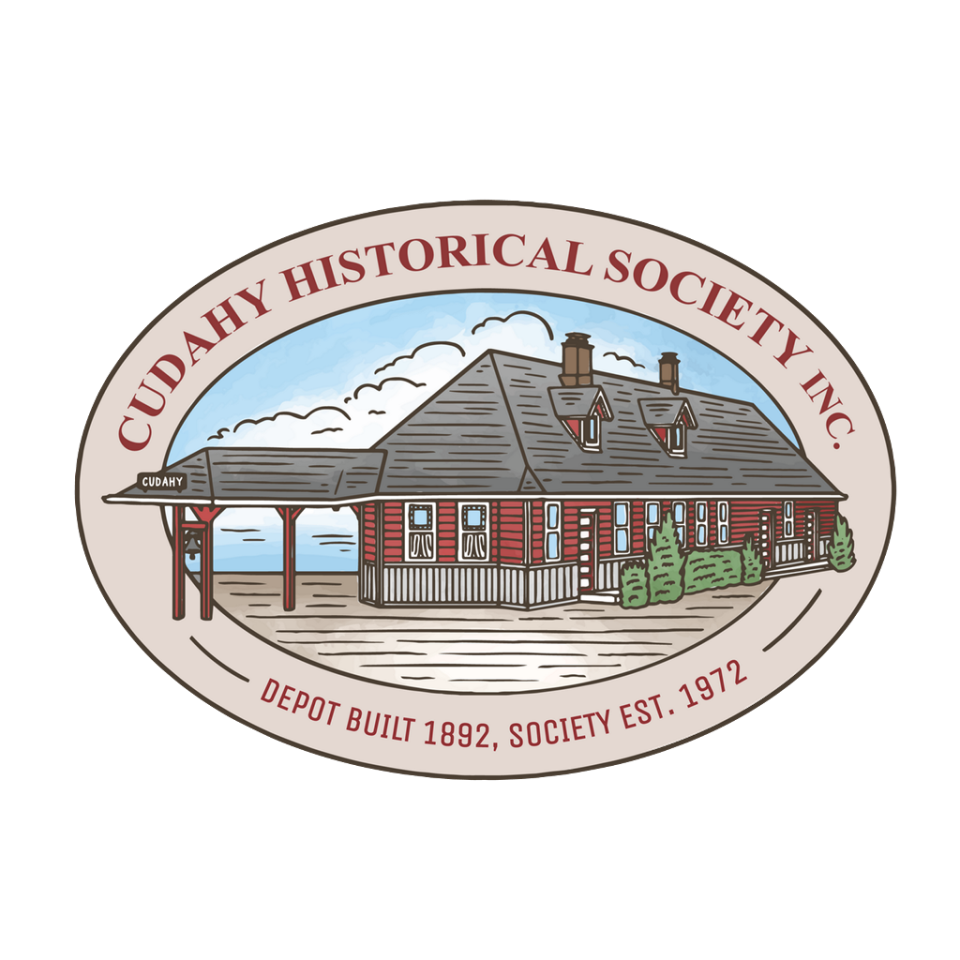 Local artist Lauren Marvell created a new logo for the Cudahy Historical Society.