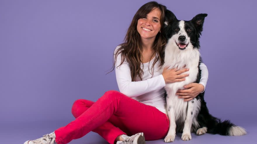 Marisol Rey fundó hace más de 15 años Patita Patita, una escuela de educación y adistramiento canino