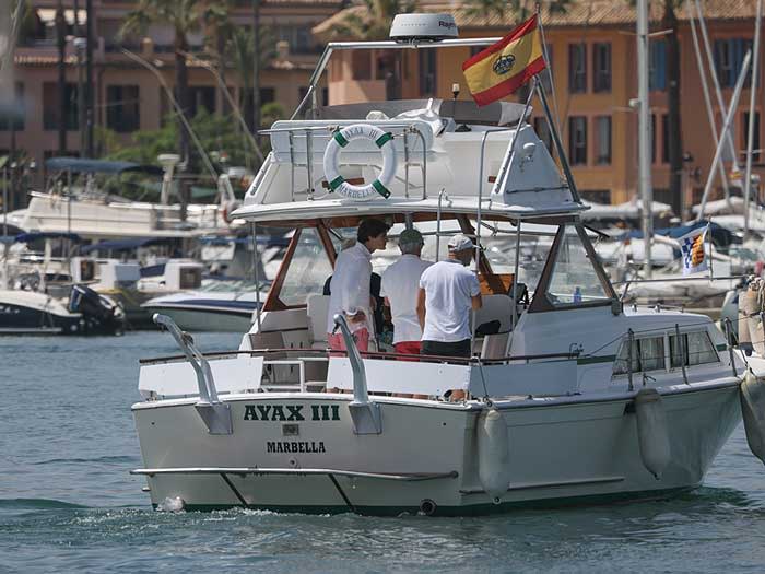 El duque de Alba y el conde de Osorno en Marbella