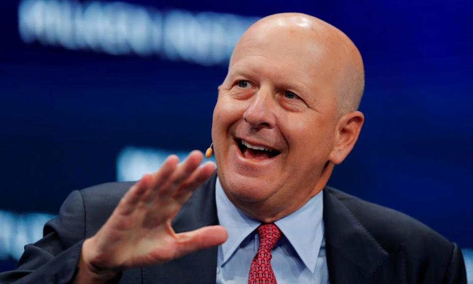 Goldman chief executive David Solomon