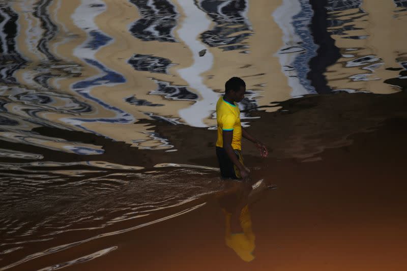 Flooding due to heavy rains in Porto Alegre, Rio Grande do Sul state