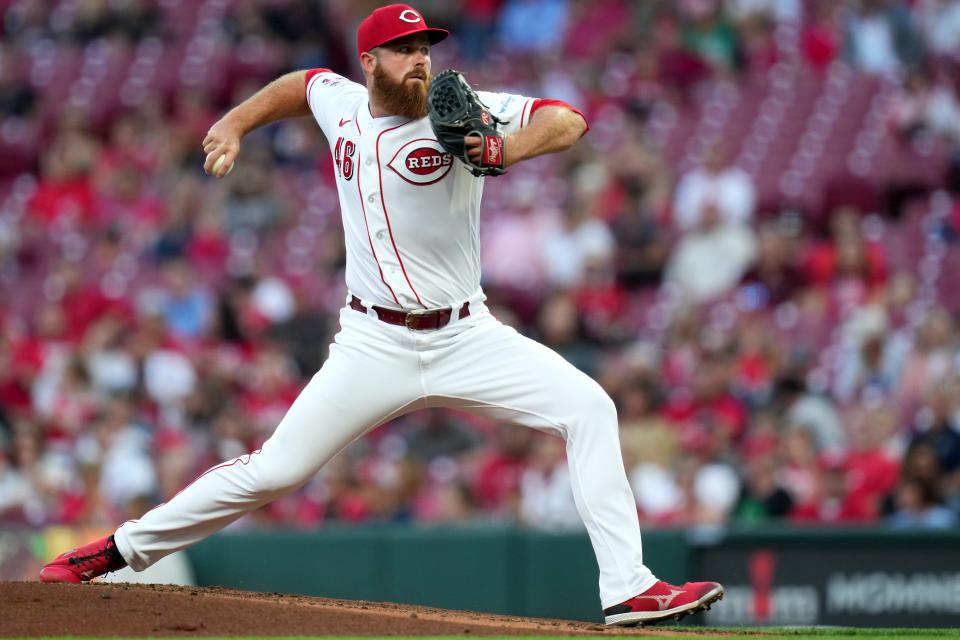 Reliever Buck Farmer was a workhorse for the Reds in 2023. He pitched 75 innings, going 4-5 with a 4.20 ERA. In 44 games in 2022, he posted a 3.83 ERA.