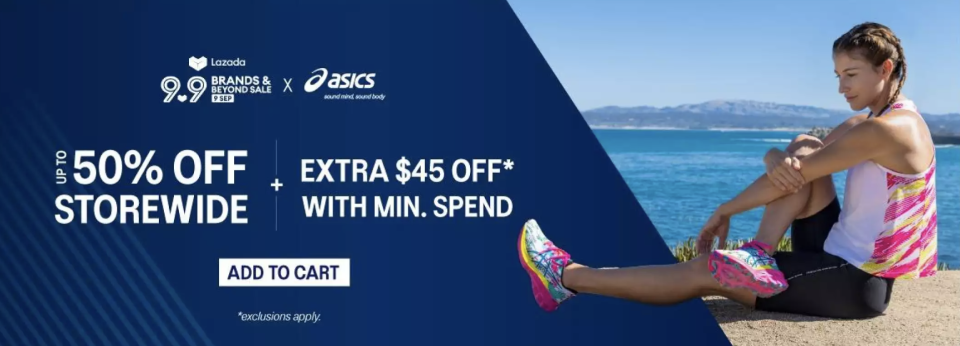 Asics. PHOTO: Lazada