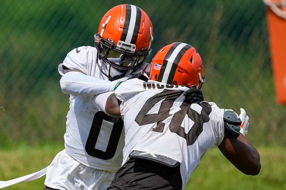 Cleveland Browns cornerbacks embracing role as 'tip of the spear' in