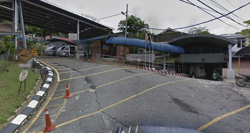 A Malaysian woman wearing shorts was turned away from the emergency room at Kampar Hospital, Perak on 13 February.