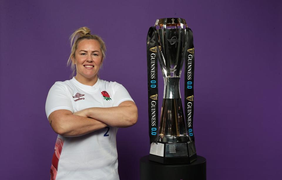 Marlie Packer will hope to lift the Six Nations trophy once again (Getty Images)