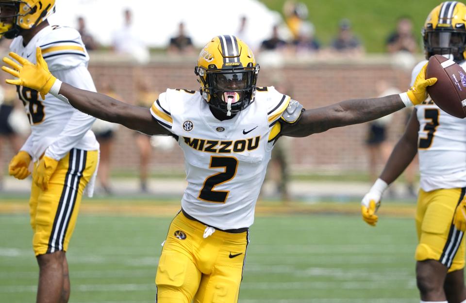 Missouri cornerback Ennis Rakestraw Jr. says he was determined to make ‘something positive' after hearing the doubters.