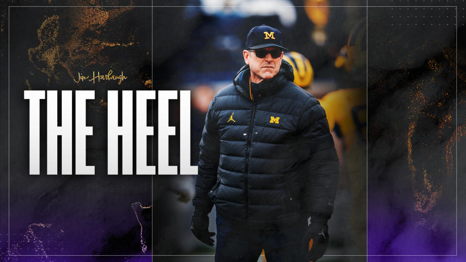 Jim Harbaugh's tenure at Michigan has been wild. Will it continue or is he destined for another NFL gig? (Henry Russell/Yahoo Sports)