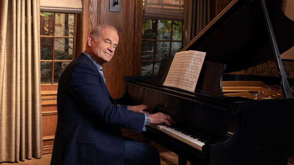 PHOTO: Kelsey Grammer appears in a promo photo for the reboot of the hit TV series Frazier. (Paramount +)