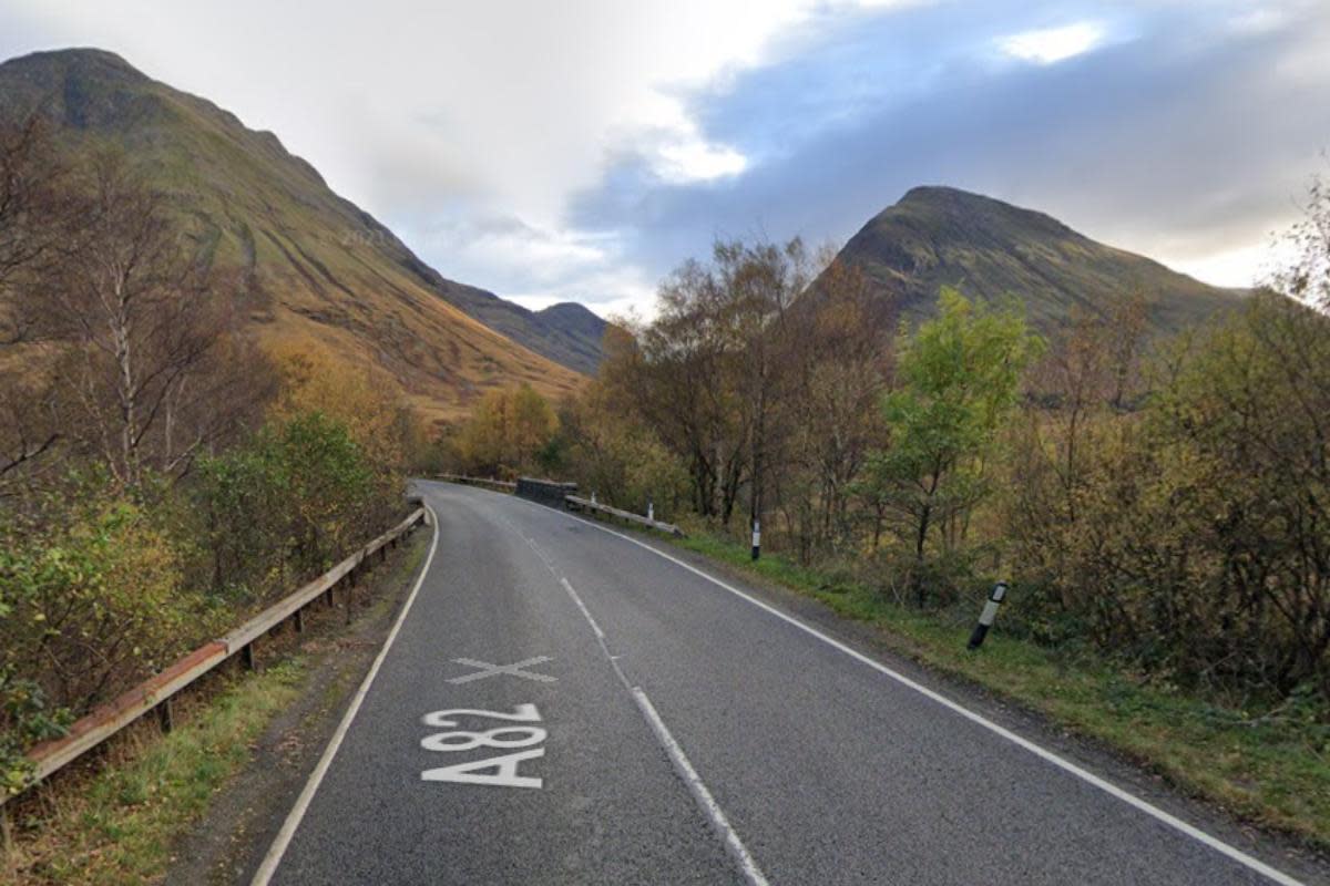 The accident happened on the A82 <i>(Image: Google)</i>