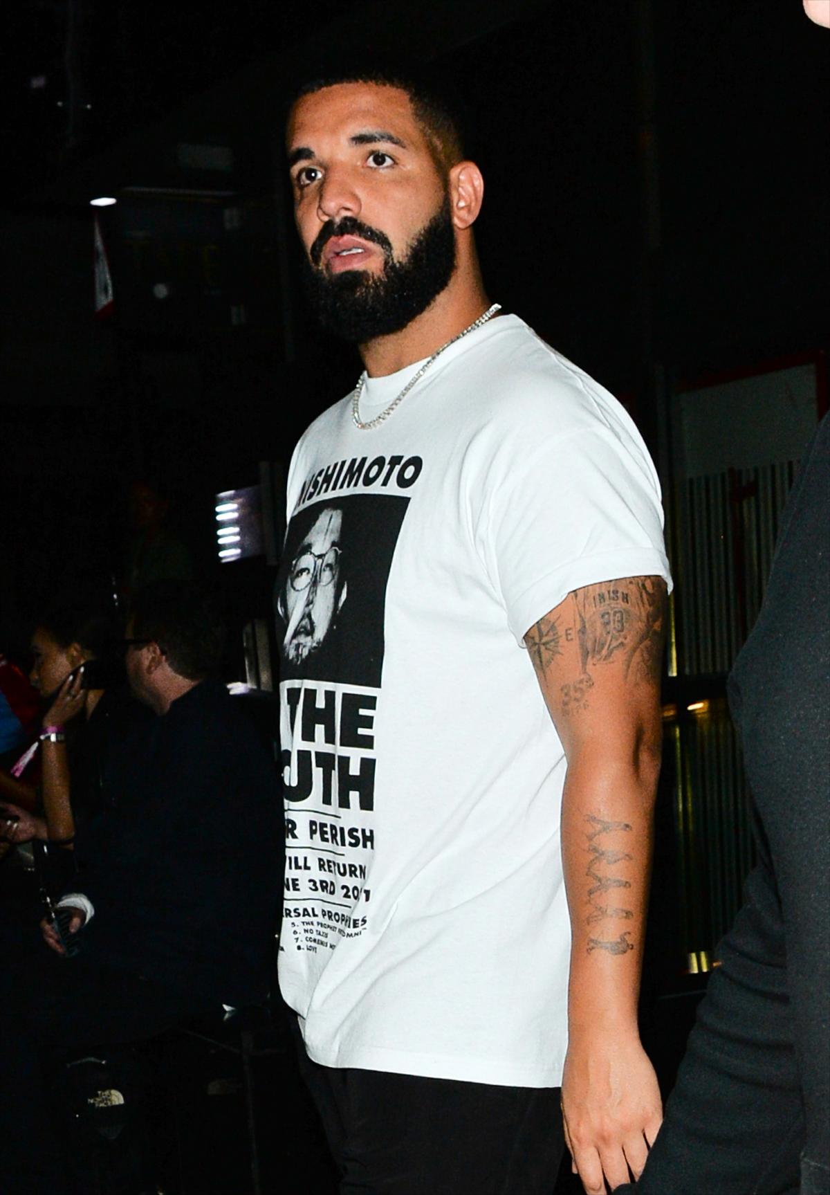 Drake gets tattoo in honour of late designer Virgil Abloh