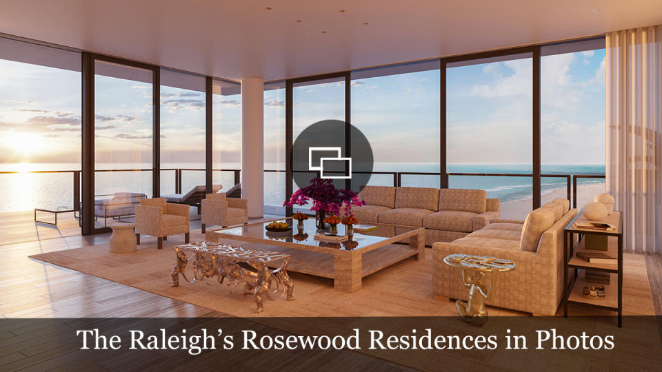 The Raleigh Rosewood Residences miami beach