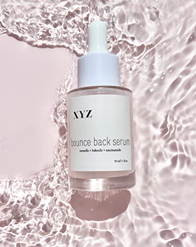 Bounce Back Serum | Tremella Mushroom, Bakuchiol, Niacinamide, Hyaluronic Acid Serum | Retinol Alternative | Moisturizes and Hydrates | Vegan + Cruelty-Free |