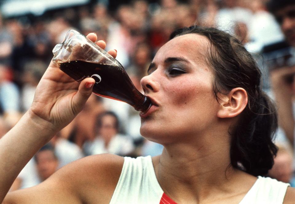 Die deutsche Leichatathletin Heidi Schüller bei den Olympischen Sommerspielen 1972 - Copyright: picture-alliance / Sven Simon 