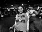 <p>A Trump supporter poses ahead of a campaign rally on June 16 in Dallas, Texas. (Photo: Holly Bailey/Yahoo News) </p>