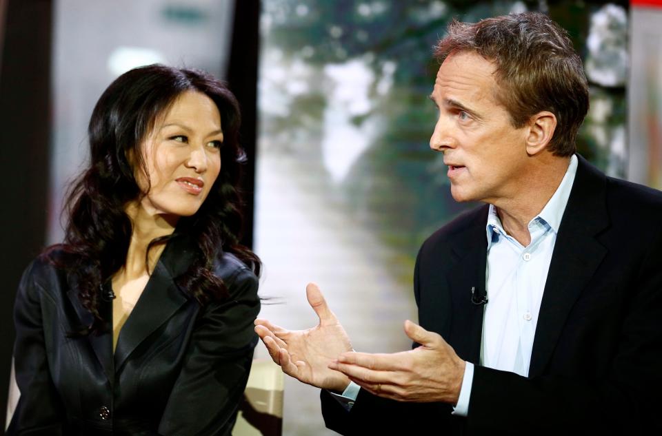 Amy Chua und ihr Mann, Jed Rubenfeld, im Jahr 2014