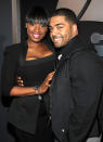 <b>Jennifer Hudson & David Otunga</b><br>Grammy-and-Oscar-winner Jennifer Hudson, 30, became engaged to WWE wrestler and Harvard Law graduate David Otunga in 2008. The couple had their first child in 2009 and has yet to officially wed. Otunga <a href="http://news.yahoo.com/photos/jennifer-hudson-her-fiance-david-otunga-seen-courtroom-photo-010059018.html" data-ylk="slk:joined Hudson on Monday at the murder trial;elm:context_link;itc:0;sec:content-canvas;outcm:mb_qualified_link;_E:mb_qualified_link;ct:story;" class="link  yahoo-link">joined Hudson on Monday at the murder trial</a> for the man accused of killing three of her family members, including her mother.