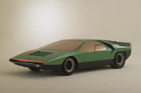 <p>Marcello Gandini (born 1938) must have been looking the future square in the face when he designed the low wedge shape and scissor doors for the mid-engined Carabo. Alfa Romeo did not allow it to go beyond the concept stage, and it’s possible that the world just wasn’t ready for something like this in the 1960s.</p><p>However, the Carabo bears a strong resemblance to another car designed by Gandini. This was the Lamborghini Countach which, unlike the earlier concept, went on sale in 1974.</p>