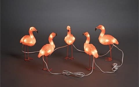 Flamingo Light Set - Credit: Internet Gardener