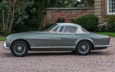 Jaguar XK120 with UNIQUE Pininfarina body - Credit: Justin Leighton