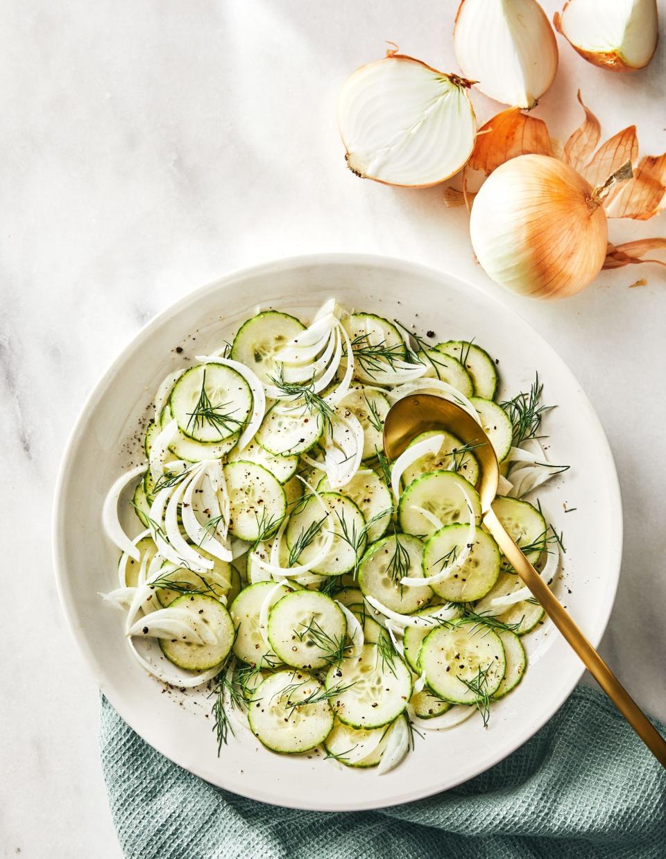 Cucumber-and-Vidalia Onion Salad