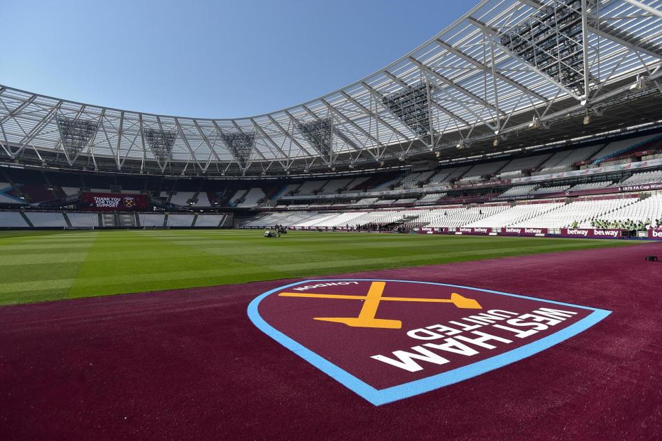 Hammers insist London Stadium must be in "football mode" until after final day of the season: West Ham United FC via Getty Ima