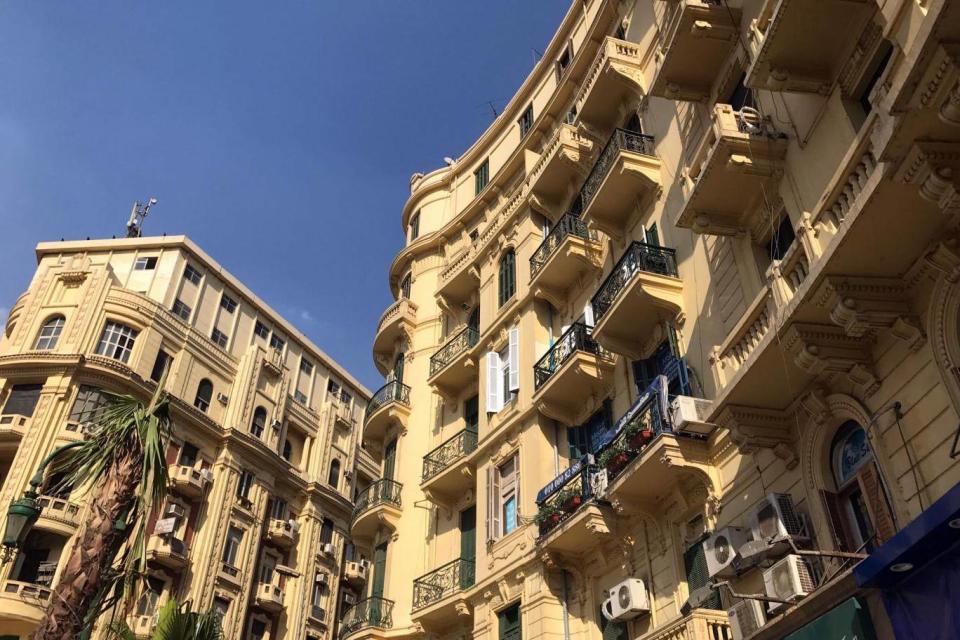 The tour takes place in downtown Cairo, much of which has been revitalised (Sarah Reid)